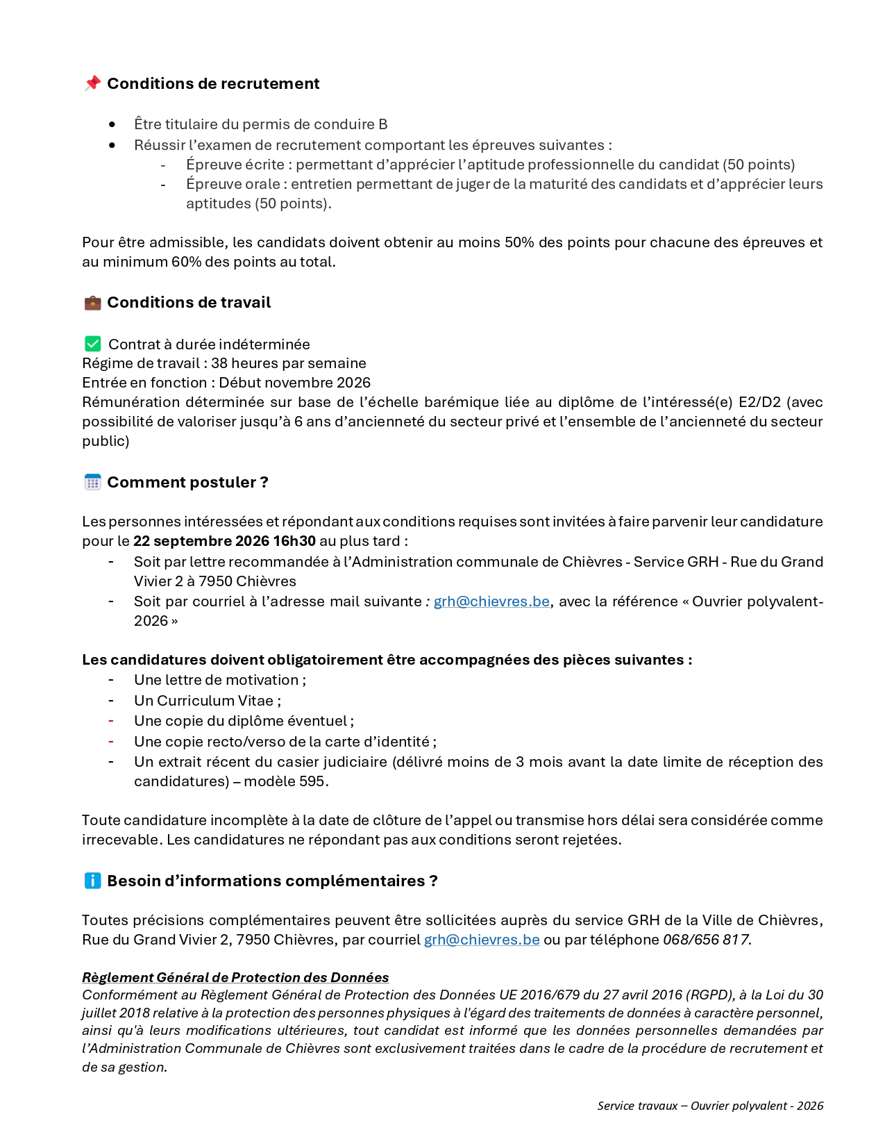 Avis de recrutement page 0002