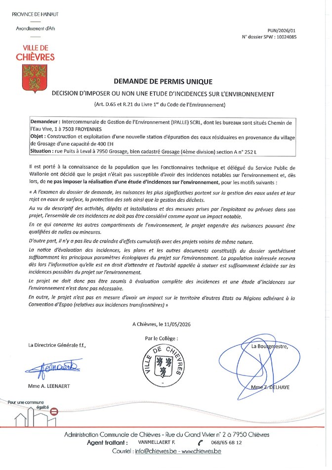 PUN Ipalle   décision de ne pas imposer d'EIE page 0001